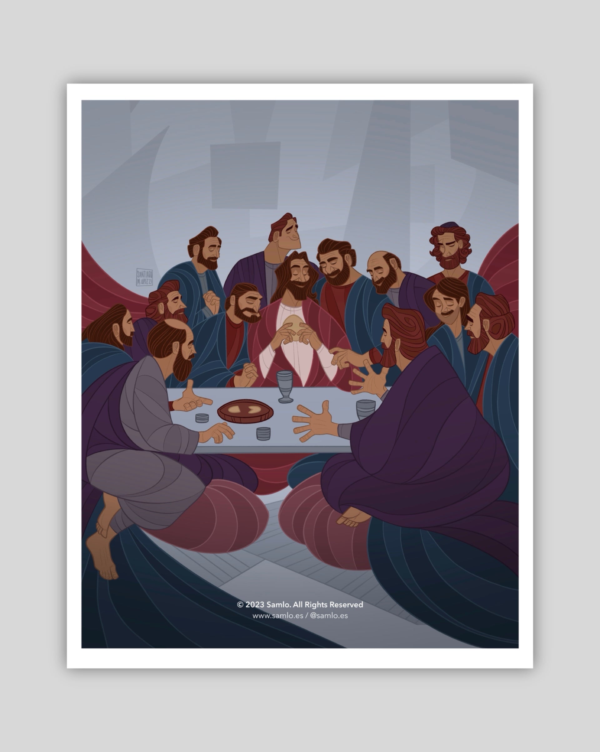 Last Supper - Lámina A5
