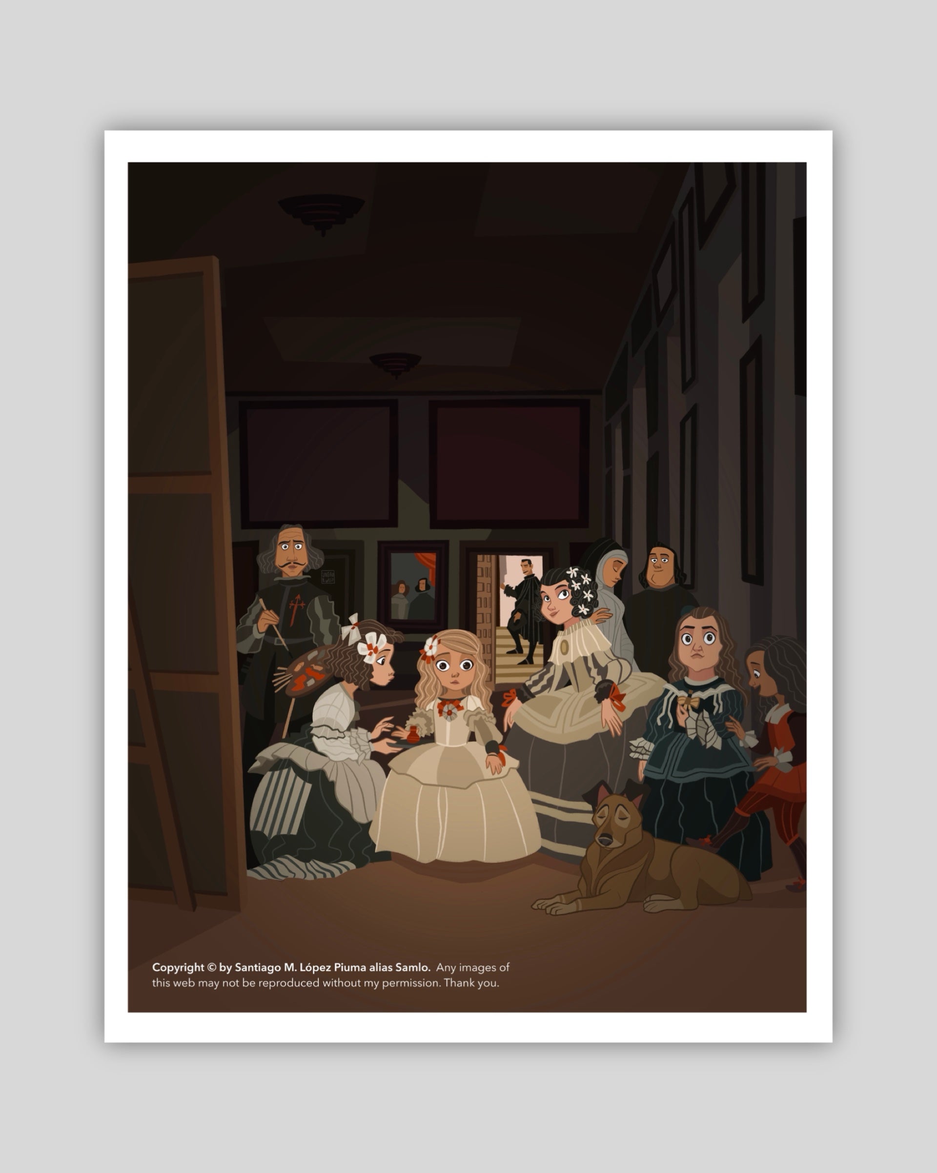 Las Meninas - Lámina A5