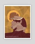 Virgen del Refugio - Lámina A5