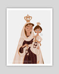 Virgen del Cármen - Print