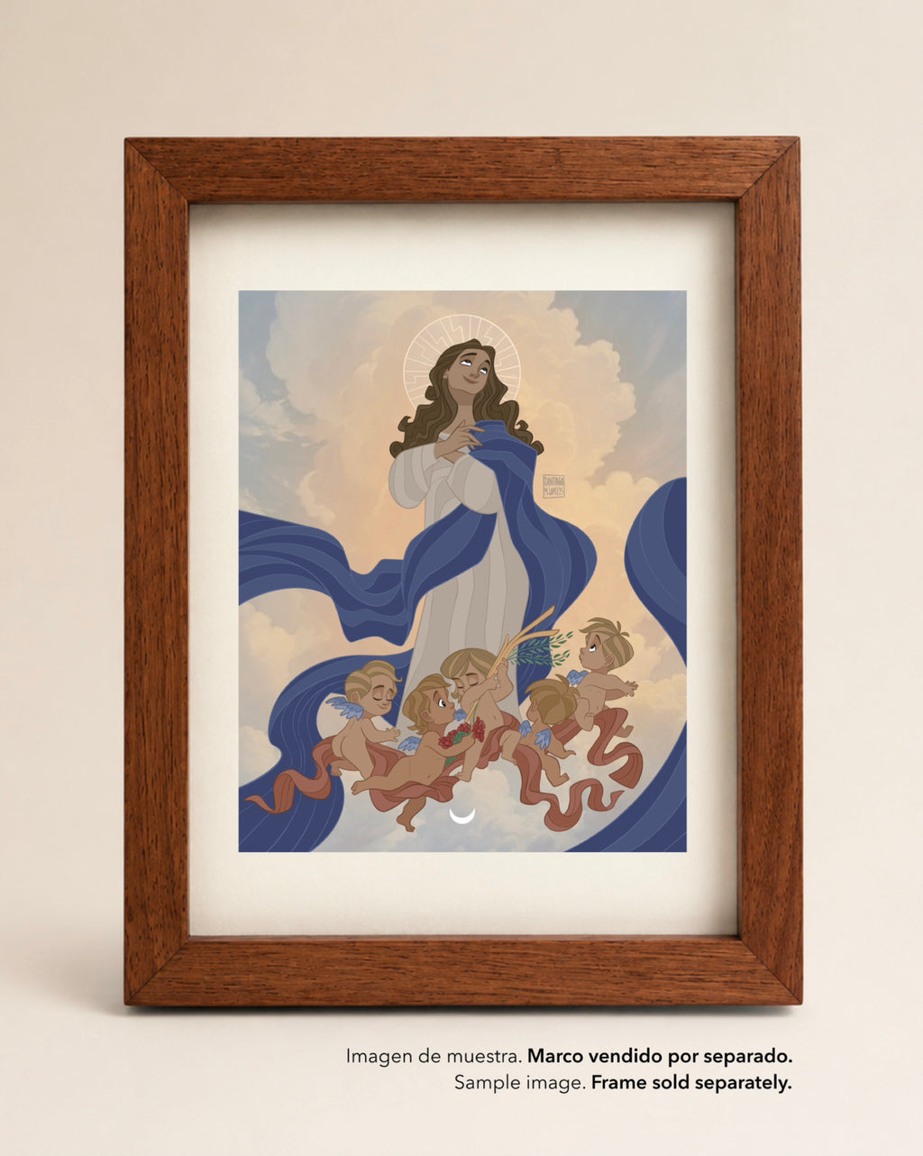 Virgen Inmaculada - Lámina A5