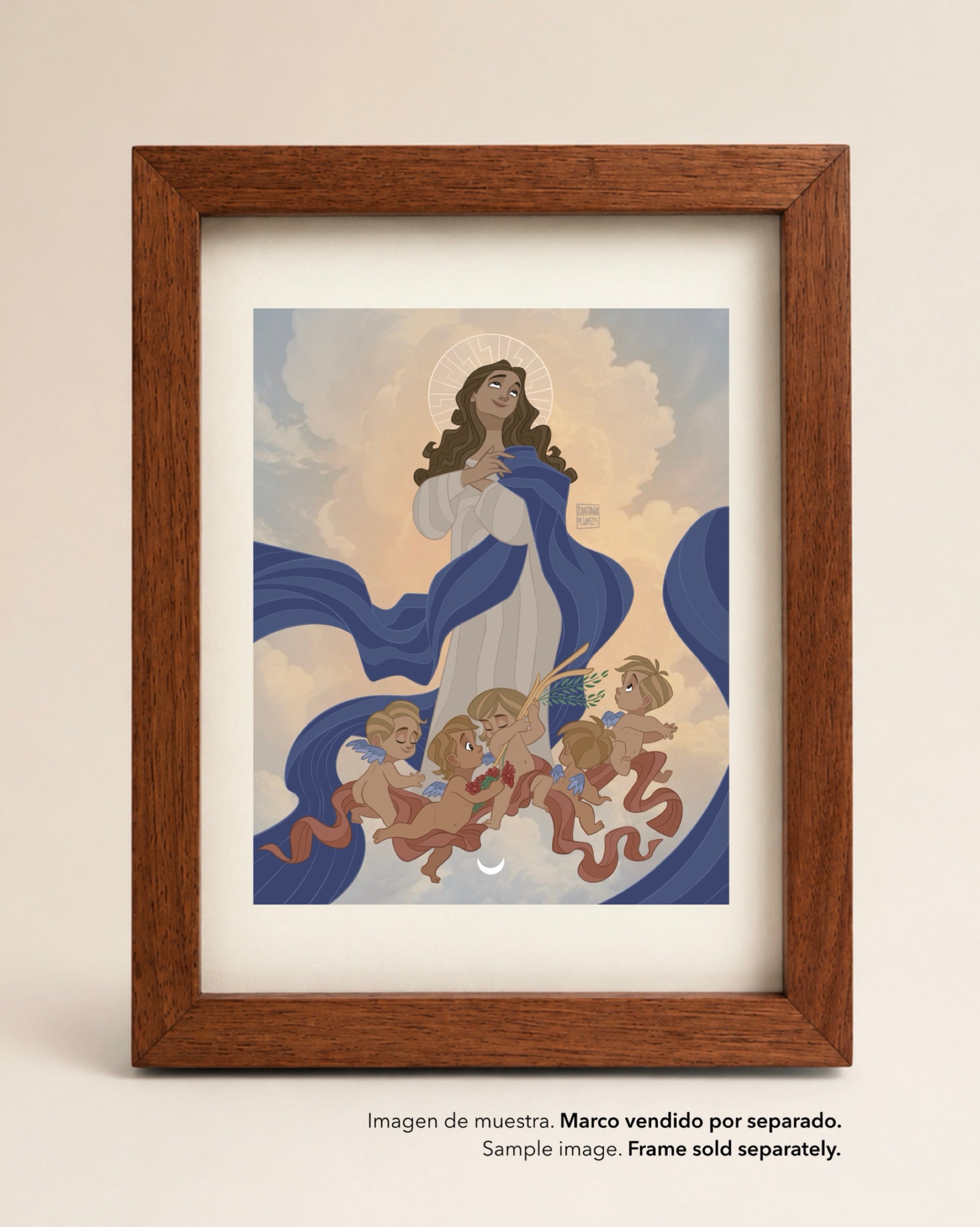 Virgen Inmaculada - Lámina A5