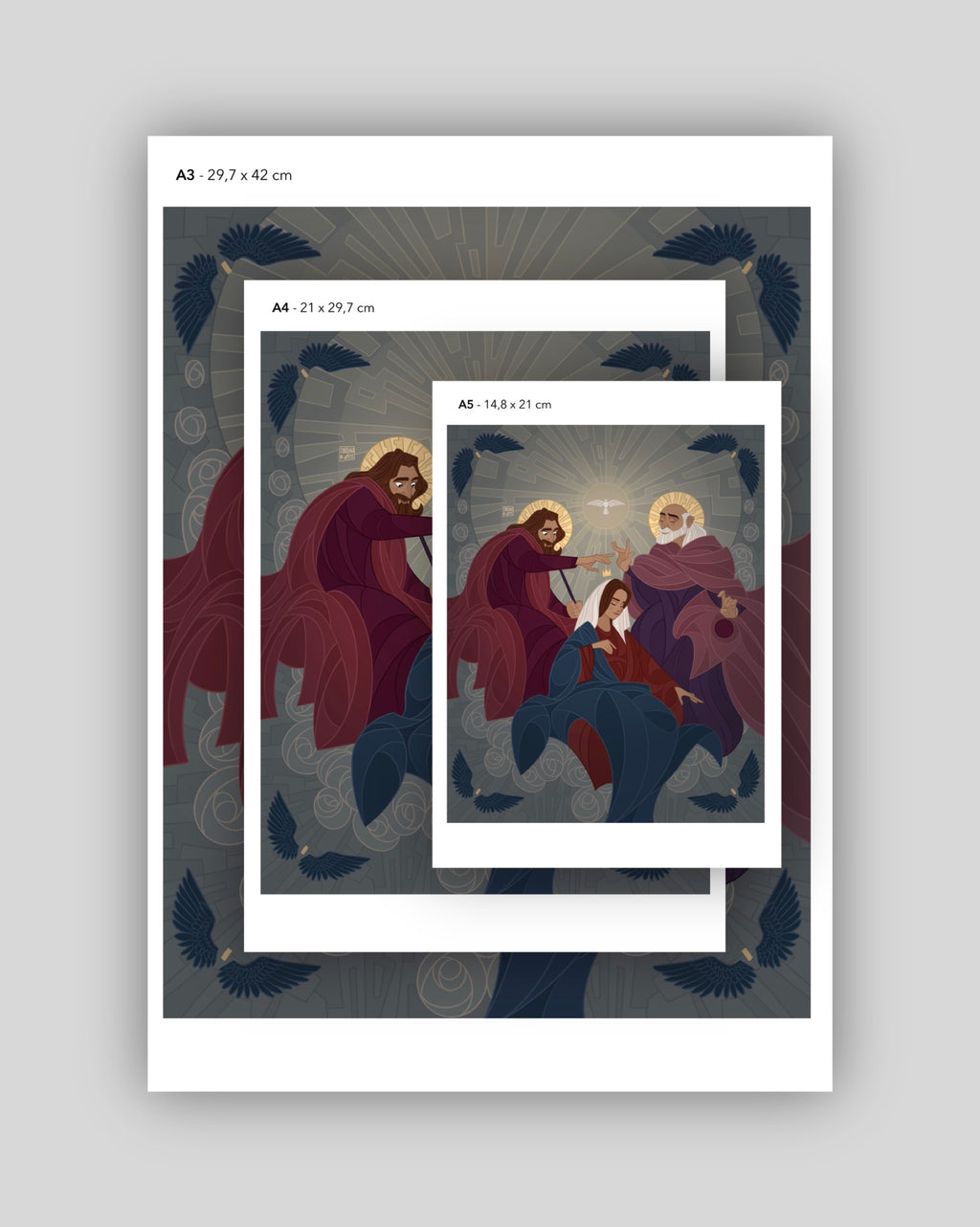 Coronación de María - Print