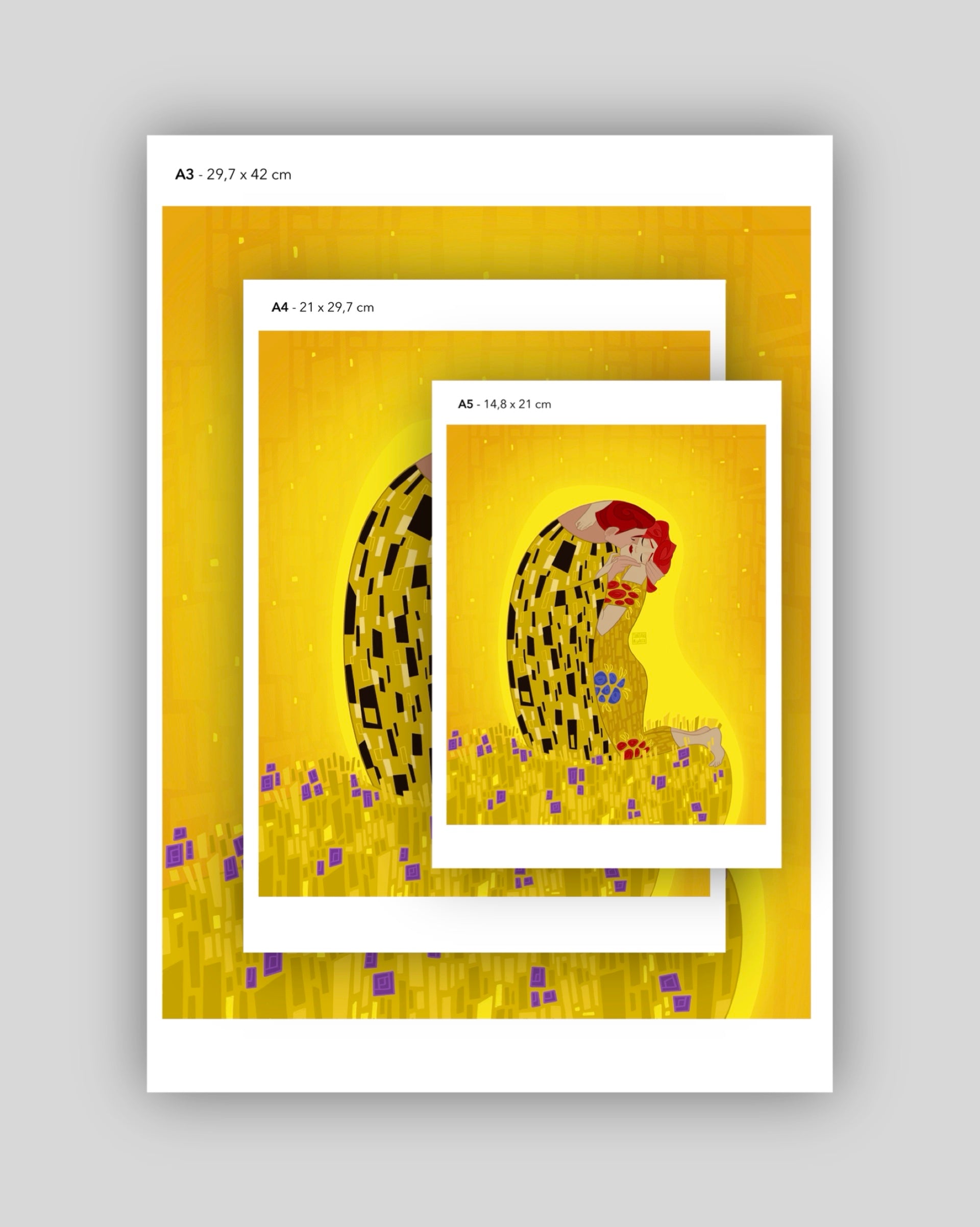 Klimt Beso - Print