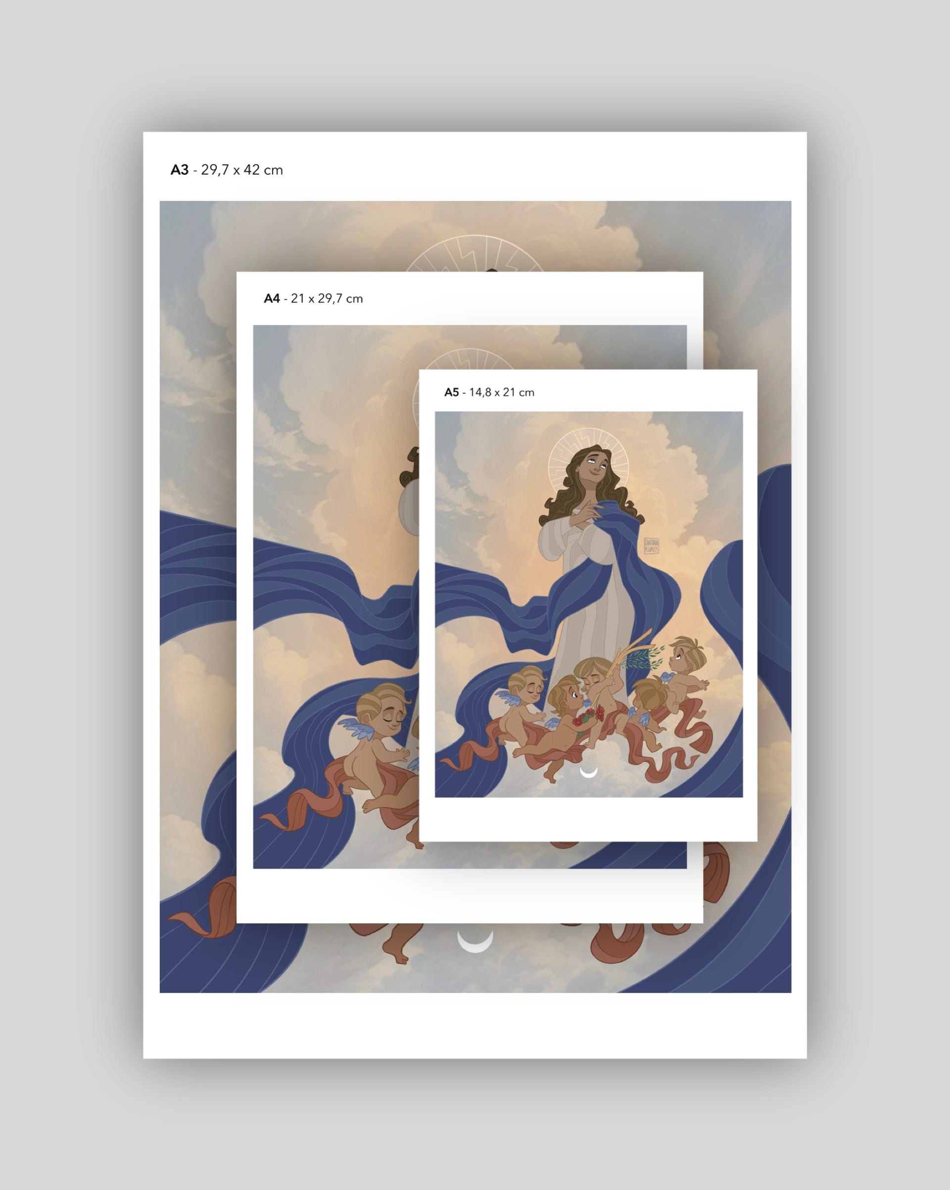Virgen Inmaculada - Print