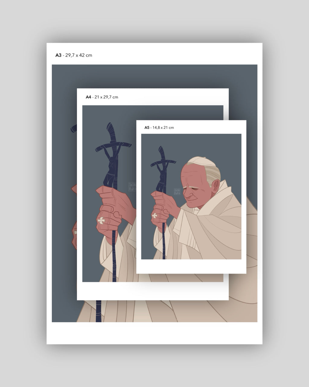San Juan Pablo II - Print