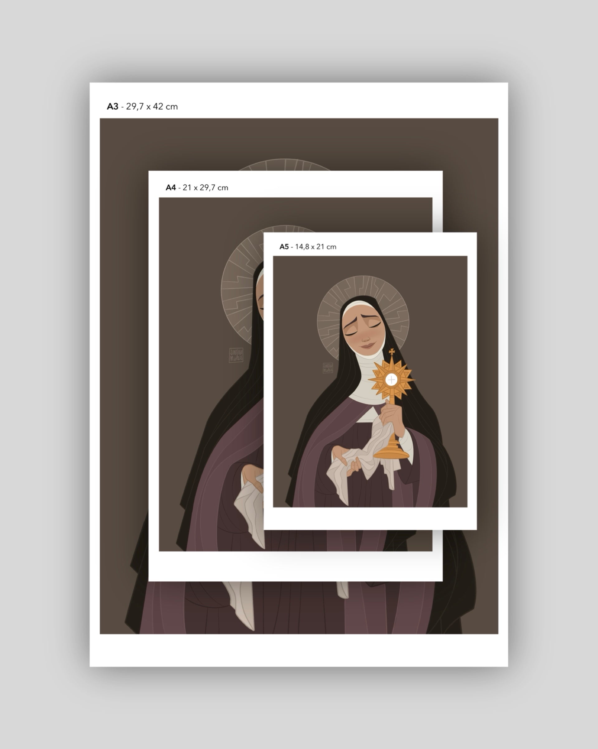 Santa Clara - Print