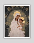 Virgen Navarra - Lámina A5